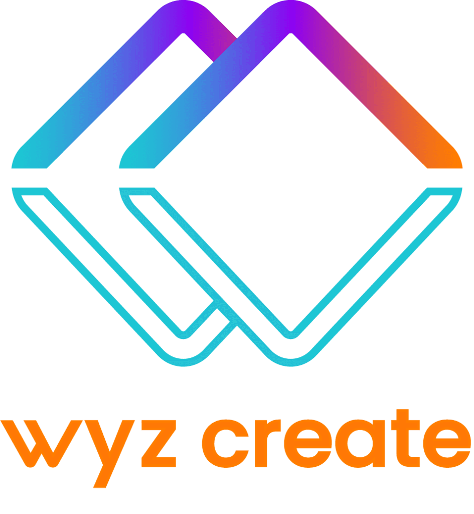 Wyz Create vertical logo