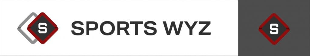Sports Wyz horizontal logo and icon.
